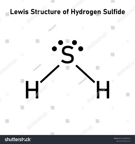 h2s lewis dot structure|Lewis Structure of H2S, Hydrogen Sulfide .